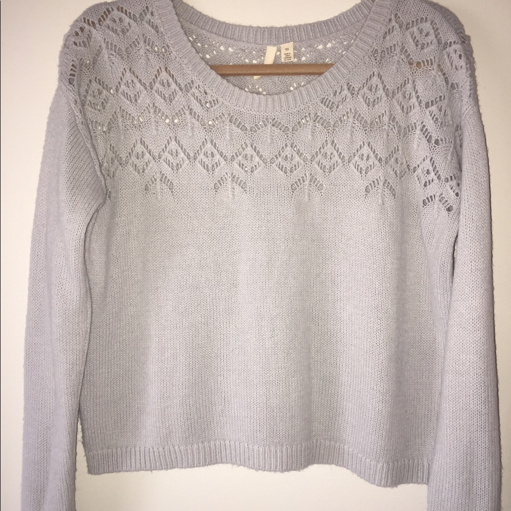 Knit sweater